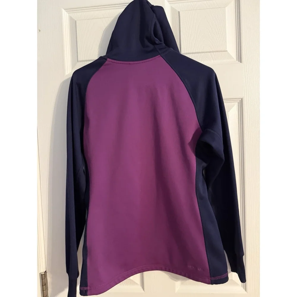Nike Therma-Fit Women's Hooded Pullover Navy/Purple, Size Small